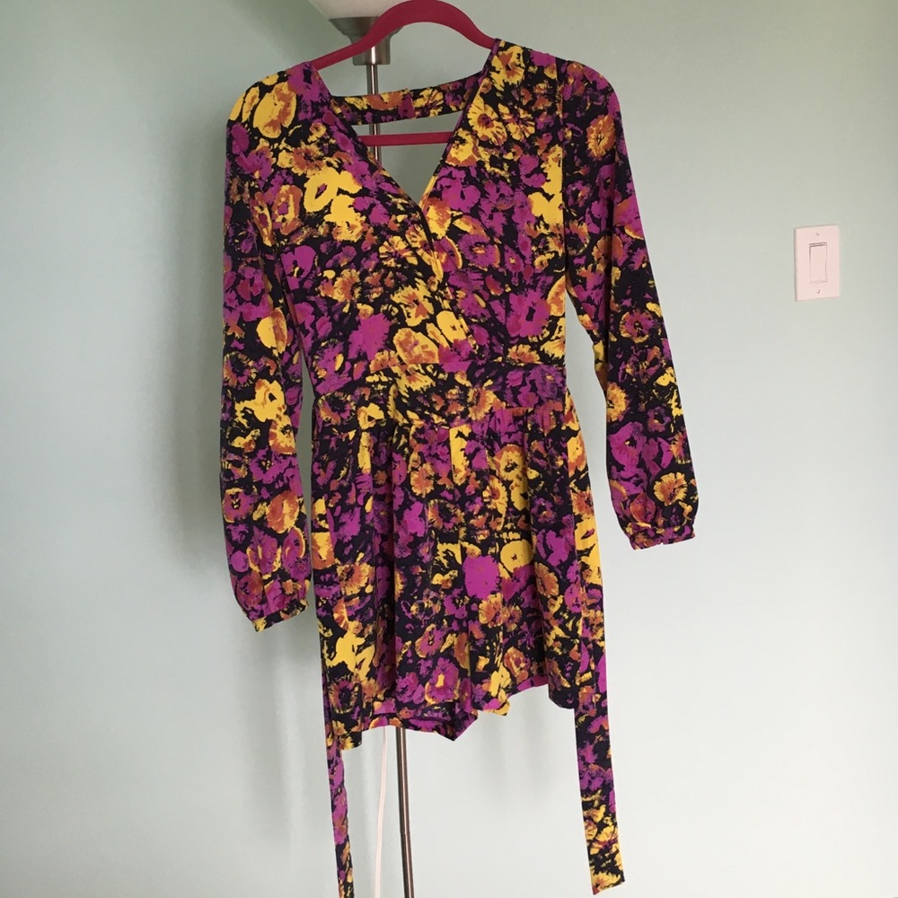 Asos floral romper